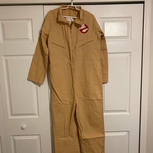 Ghostbusters jumpsuit with inflatable backpack